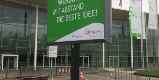 Kampagne Messe Köln aussenwerbung dauerwerbung Trotter billboards 1000x1000